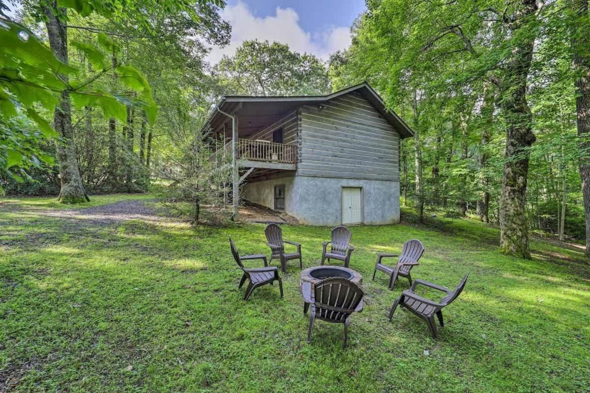 Cozy 'Grey Fox' Cabin Between Boone & Blowing Rock Exterior photo