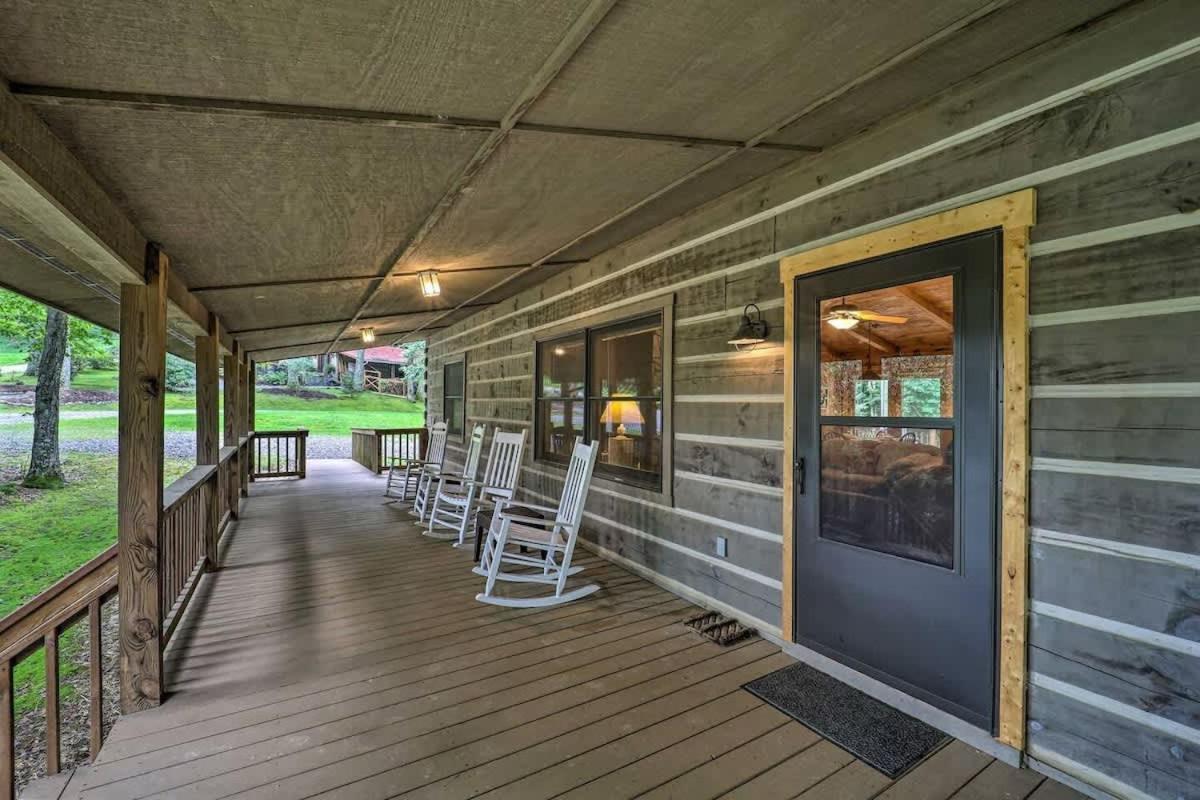 Cozy 'Grey Fox' Cabin Between Boone & Blowing Rock Exterior photo
